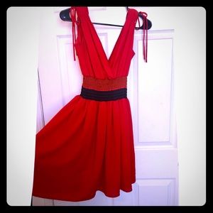 Eva Mendez A-line dress